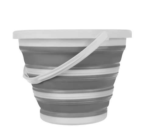 Folding silicone bucket 10L