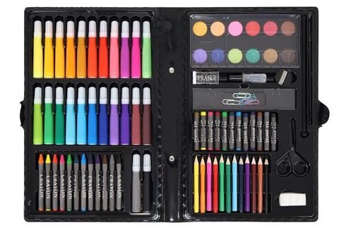 Painting set in a case 86 pcs