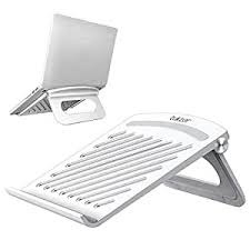 Folding laptop table stand