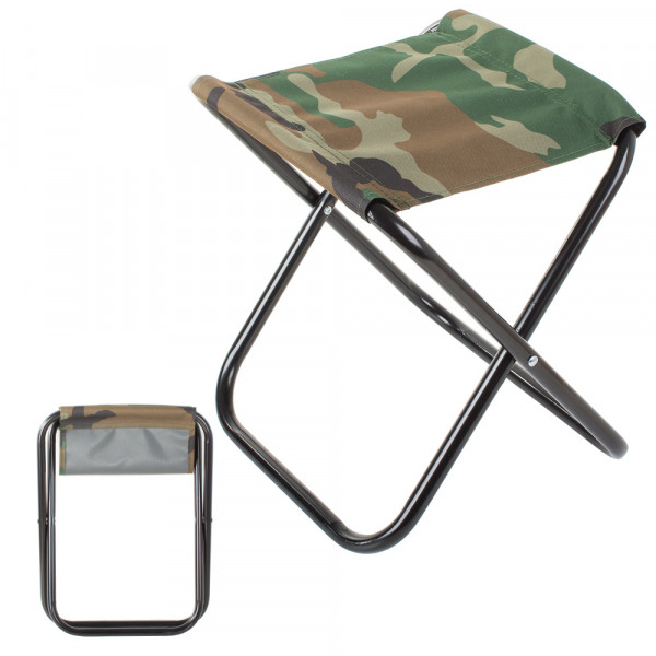 Tourist fishing chair stool folded
