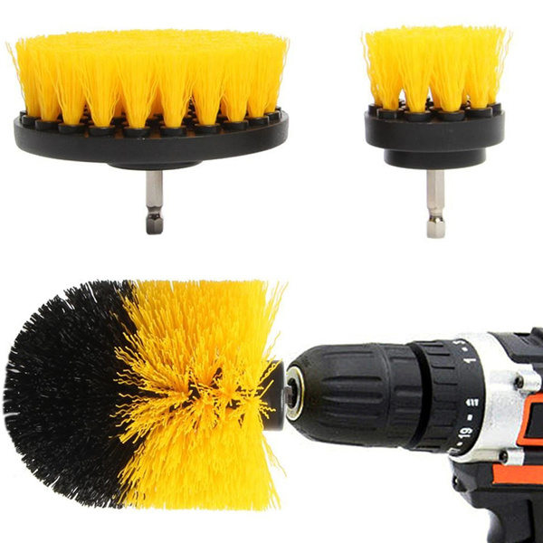 Cleaning brushes for drill screwdriver 3 pcs