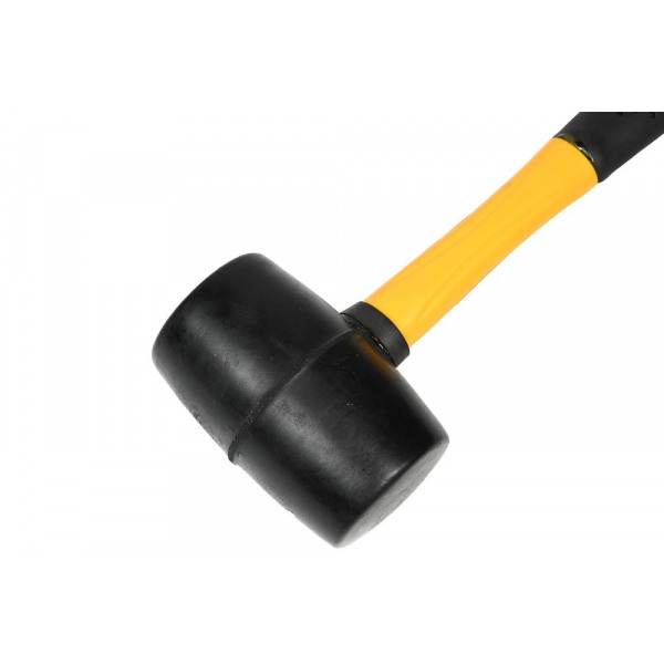 Hammer rubber fibre handle 16 oz yellow
