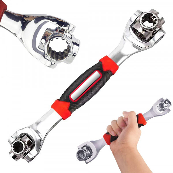 Multifunctional universal socket wrench 48in1