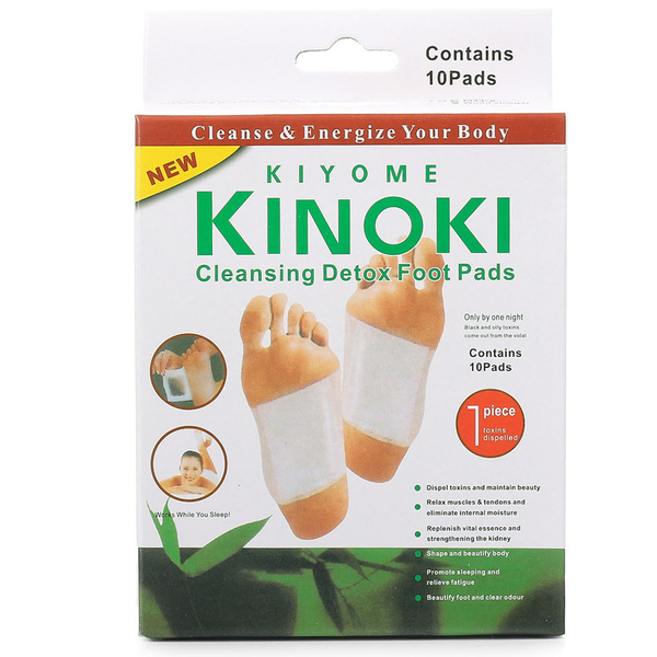 Detox kinoki cleansing patches for feet 10 pcs