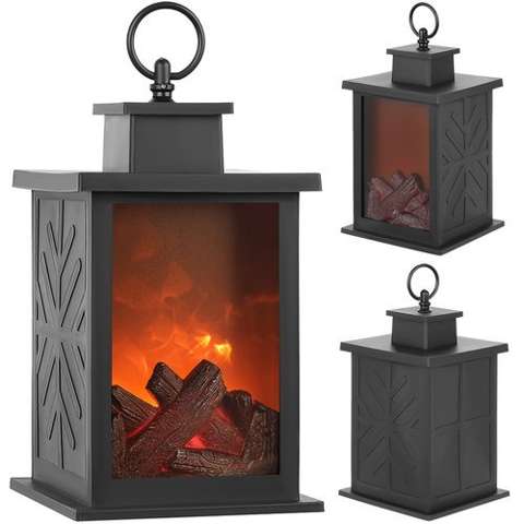 LED lanter-fireplace